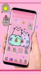 รูปภาพที่  ของ Pusheen Cat Lovely Pink Theme