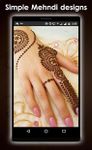 Gambar Simple mehndi design new 5