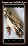 Gambar Simple mehndi design new 6