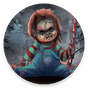 Scary Doll Halloween Theme - Wallpapers and Icons apk icon