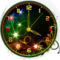 Biểu tượng apk Neon Flower Clock Live Wallpaper