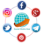 Ícone do apk Social Media Hub - All In One Social Networks