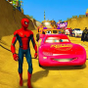 Ícone do apk Superheroes Impossible Car Stunt Racing Jogos