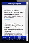 Captura de tela do apk Old Navy Specials & Coupons 2