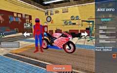 Super Hero Stunt Bike - Spider Hero Pizza Delivery imgesi 