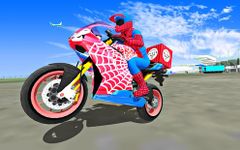 Super Hero Stunt Bike - Spider Hero Pizza Delivery imgesi 5