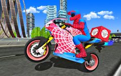 Super Hero Stunt Bike - Spider Hero Pizza Delivery imgesi 7