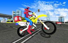 Super Hero Stunt Bike - Spider Hero Pizza Delivery imgesi 22