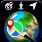 3D 지구 지구: 세계 지도 파노라마 & 360 위성의 apk 아이콘