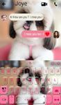 Imagem 1 do Cute Puppy Dog Keyboard Theme