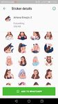 Imagen 2 de Ariana Grande Emoji Stickers for WhatsApp