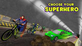 Superhero Bmx Cycle: Hill Racing image 