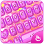 Icône apk Pink Diamond Heart Keyboard Theme