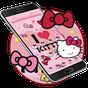 Kitty Princess Pink Butterfly theme apk icon