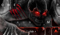 Black Death Skull Keyboard Theme image 1