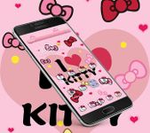 Gambar Kitty Princess Pink Butterfly theme 1