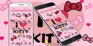 Gambar Kitty Princess Pink Butterfly theme 4