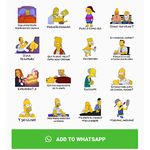 Imagen 1 de Stickers Memes de los Simpsons - WAStickerApps