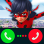 Fake Chat with Superhero Lady Cat Game APK