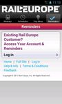 Captura de tela do apk RailEurope Mobile Launcher 4