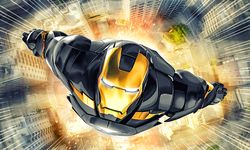 Картинка  Super Iron Hero Flying Robot City Rescue Battle