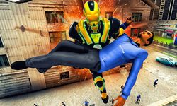Картинка 3 Super Iron Hero Flying Robot City Rescue Battle