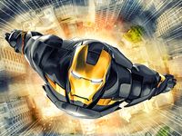 Картинка 4 Super Iron Hero Flying Robot City Rescue Battle