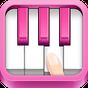 Ikona apk Real Pink Piano - Piano Simulator for Kids