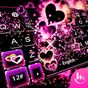 Ícone do apk Sparkling Heart Keyboard Theme