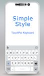 TouchPal Simple Style Theme imgesi 1