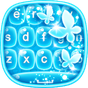 Neon Blue Keyboard Changer apk icon