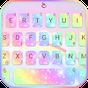 Rainbow Galaxy Keyboard Theme APK icon