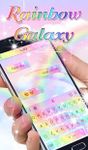Rainbow Galaxy Keyboard Theme ảnh số 