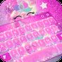 Icône apk Pink Unicorn Keyboard Theme