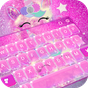 Icoană apk Pink Unicorn Keyboard Theme