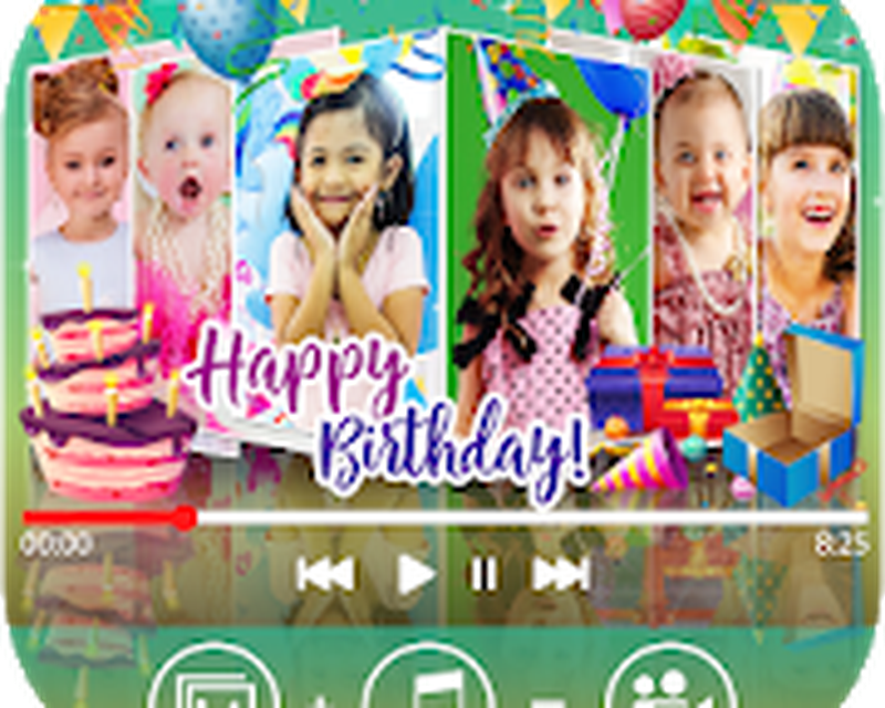 Birthday Video Maker With Music Editor Android Free Download