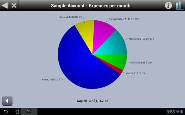 Visual Budget screenshot apk 7