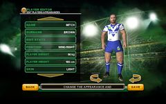 Rugby League Live 2: Gold capture d'écran apk 8