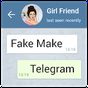 fake chat telegram-prank conversation (fake make) apk icono