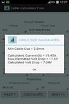 Gambar Cable Calculator Lite 1