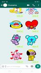 Gambar BT21 WAstickers 5