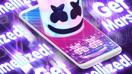 Gambar Marshmello Latar Belakang Keyboard 