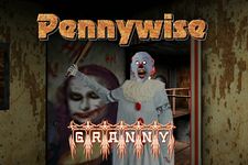 Imagem  do Pennywise palhaço mau jogo de terror assustador