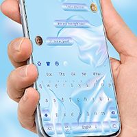 Tema del teclado azul para Huawei P30 APK - Descargar gratis Android