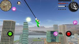 Gambar Green Stickman Rope Hero Gangstar Crime 3