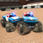 Polizei Monster LKW Derby Abriss Absturz Stunts APK Icon