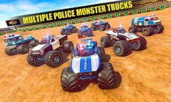 Polizei Monster LKW Derby Abriss Absturz Stunts Bild 4