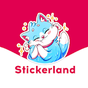 Stickerland: stickers for WhatsApp & WAStickerApps APK Icon