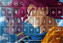 Goku Dragon Ball Super Keyboard Theme ảnh số 5