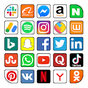 APK-иконка Все социальные сети и социальные сети в одном
